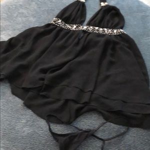 Victoria Secret black teddy